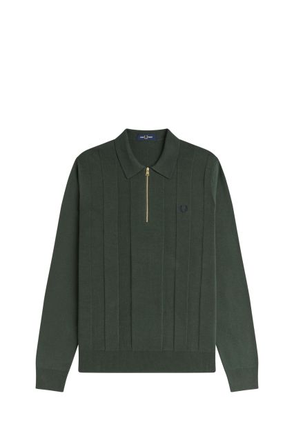 MAGLIA UOMO FRED PERRY K1555 COURT GREEN