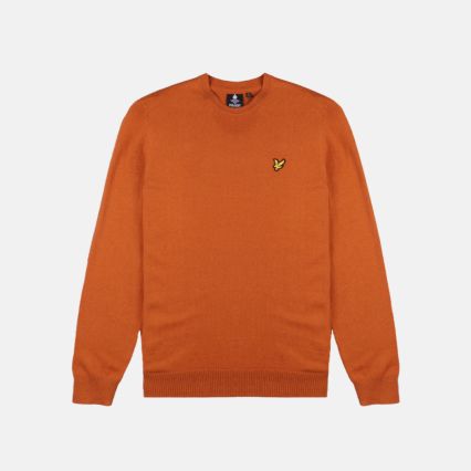 MAGLIONE UOMO LYLE & SCOTT CIDER BROWN
