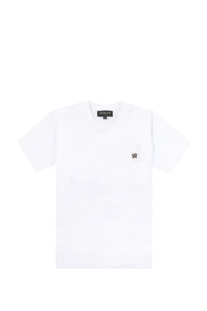 T-SHIRT UOMO NUVOLARI LOCK BIANCO