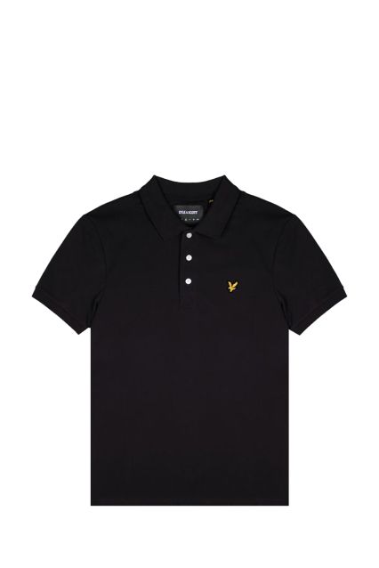 POLO UOMO LYLE & SCOTT SP JET BLACK