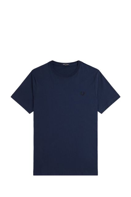 T-SHIRT UOMO FRED PERRY TENNIS BLUE M1600