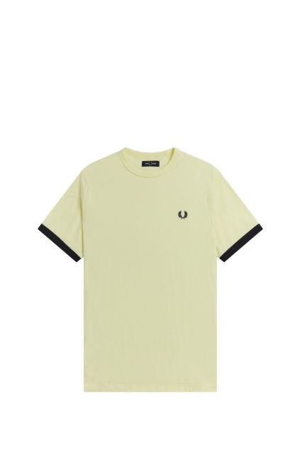T-SHIRT UOMO FRED PERRY YELLOW