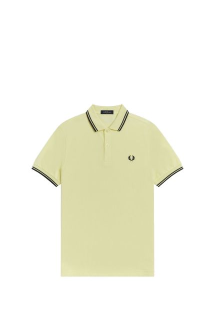 POLO UOMO FRED PERRY WAX YELLOW