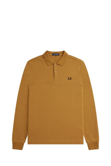 POLO DRKCARAMEL/BLACK-T59