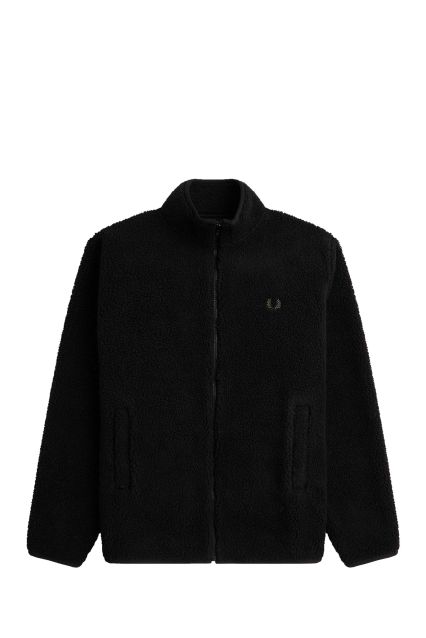 GIUBBOTTO UOMO FRED PERRY SHERPA BLACK