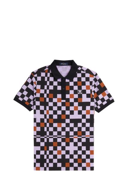 POLO UOMO FRED PERRY M8615 ULTRA VIOLET