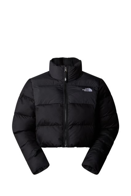PIUMINO DONNA THE NORTH FACE CROPPED SAIKURU TNFBLACK/ASPHGR