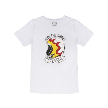 T-SHIRT UOMO FAST BIANCO-BIANCO