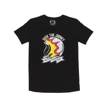 T-SHIRT UOMO FAST NERO-NERO