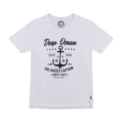 T-SHIRT DEEP BIANCO