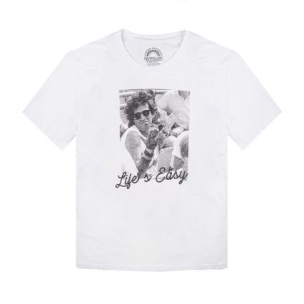 T-SHIRT EASY BIANCO-BIANCO