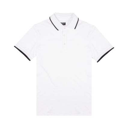 POLO RAY BIANCO/BLU-BNCO/BLU