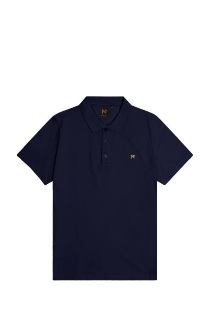 POLO UOMO NUVOLARI OMIK BLU 