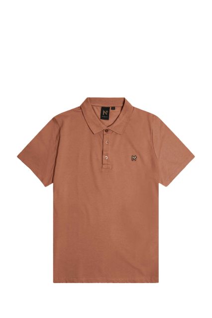 POLO UOMO NUVOLARI OMIK MOKA