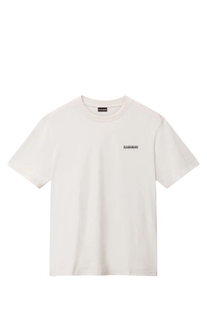 T-SHIRT UOMO NAPAPIJRI S-SMALL BOX SS BEIGE DIMITY