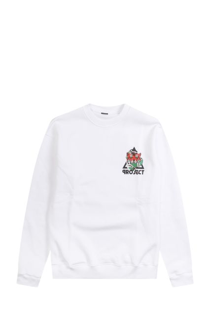FELPA UOMO PROJ3CT GR TIGER 7 BIANCO