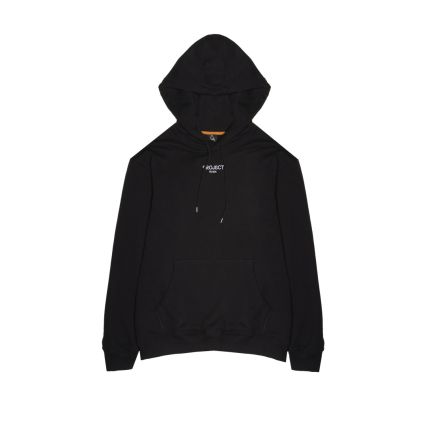 FELPA CON CAPPUCCIO MANHATTAN NERO