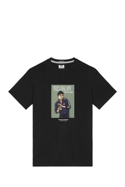 T-SHIRT UOMO WEEKEND OFFENDER THE JOINT TEE BLACK