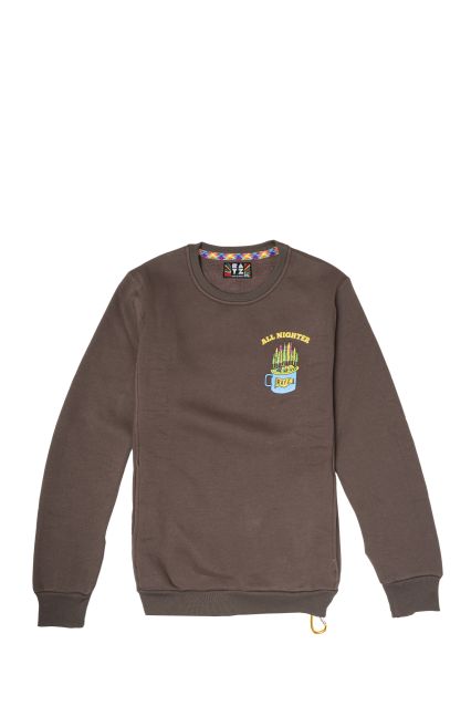 FELPA UOMO RAYZ NIGHTER MORO