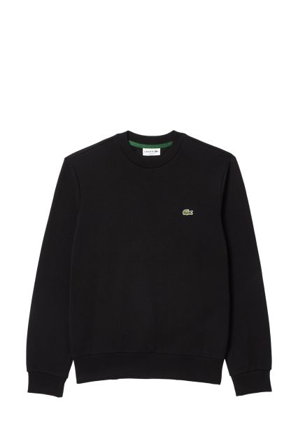 FELPA UOMO LACOSTE LOGO VERDE