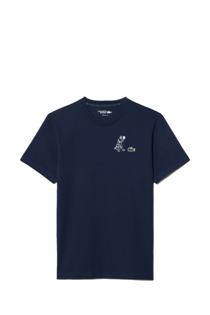 T-SHIRT UOMO LACOSTE TH0147 NAVY BLUE