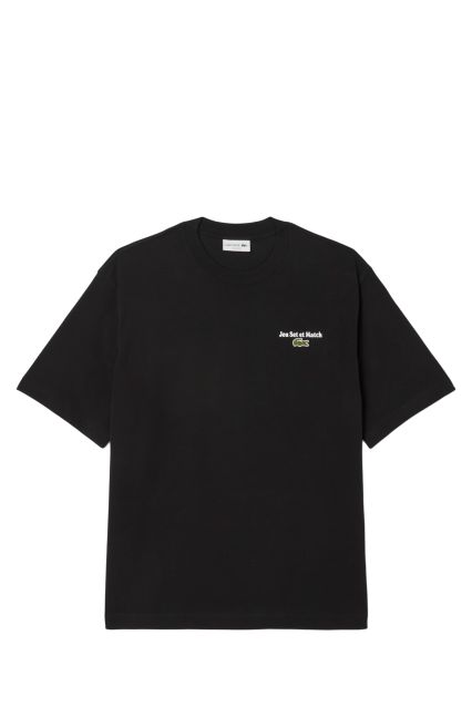 T-SHIRT UOMO LACOSTE TH5950 BLACK