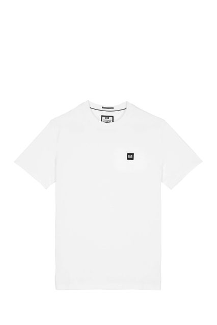 T-SHIRT UOMO WEEKEND OFFENDER CANNON BEACH BADGE TEE WHITE