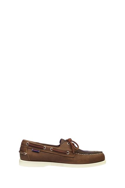 MOCASSINI UOMO SEBAGO DOCKSIDES PORTLAND BUDU BROWN