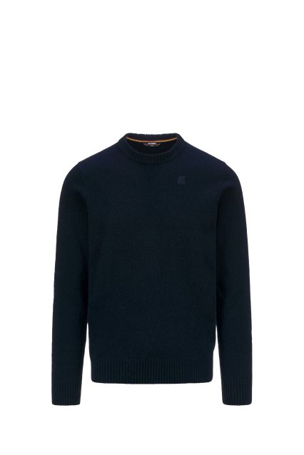 MAGLIA UOMO K-WAY K2112PW BLUE DEPTH