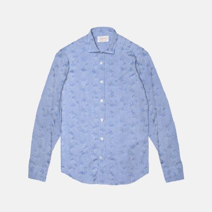 CAMICIA FANTASIA EXCLUSIVE X NVLR HYDRA AZZURRO