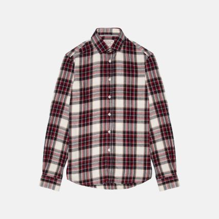 CAMICIA A QUADRI EXCLUSIVE X NVLR YELLOWSTONE RED