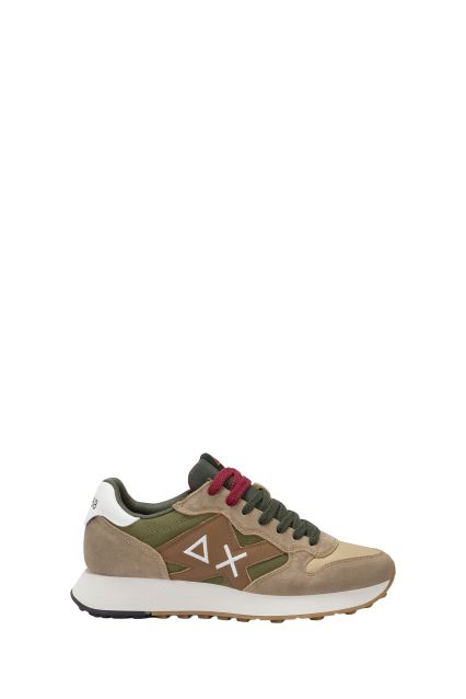 SNEAKERS UOMO SUN68 JAKI BICOLOR BEIGE